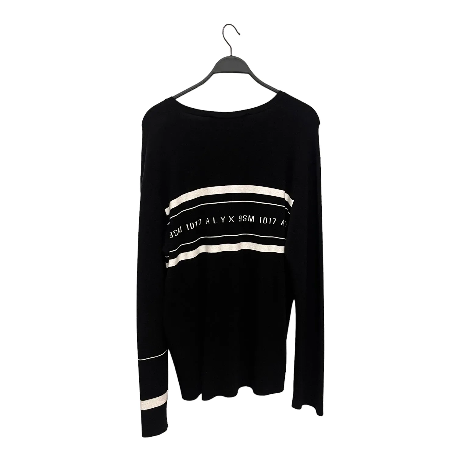 1017 ALYX 9SM(ALYX)/Sweatshirt/L/Cotton/BLK/sweatshirt