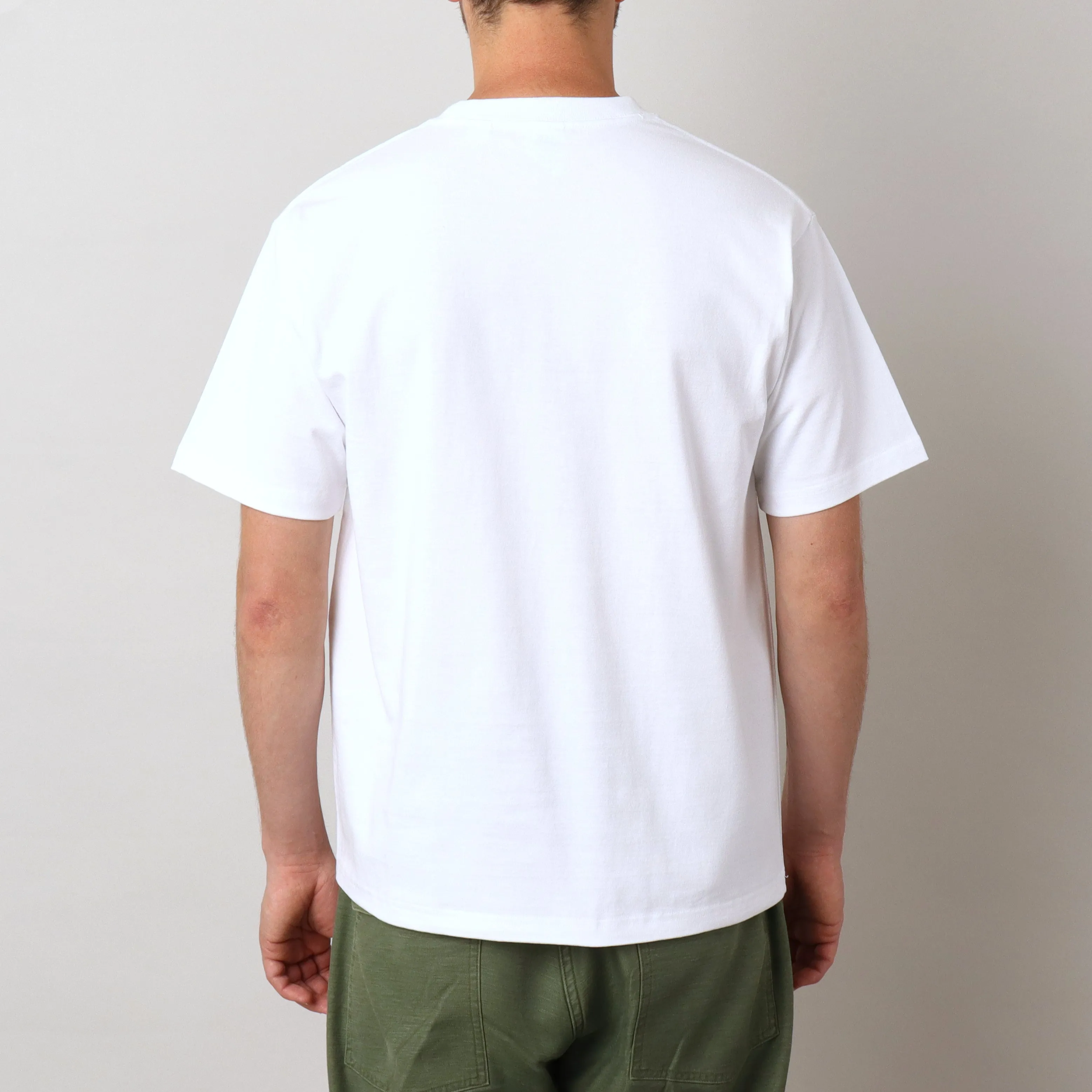 8oz USA Cotton T-Shirt - Ecru