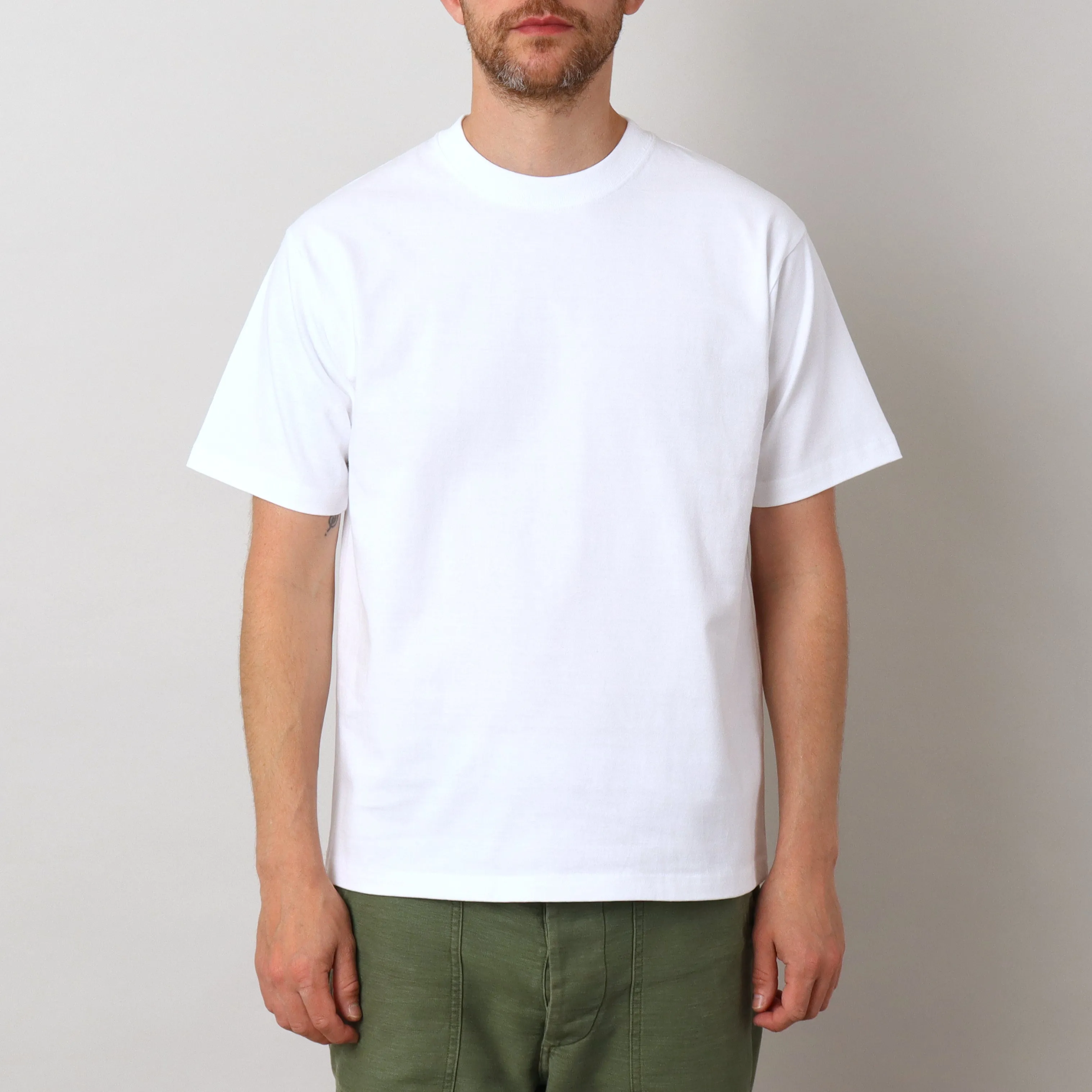 8oz USA Cotton T-Shirt - Ecru