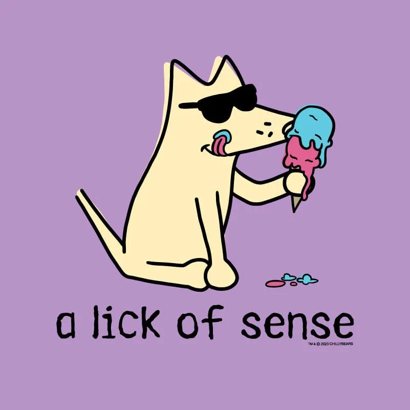 A Lick Of Sense - Ladies T-Shirt V-Neck