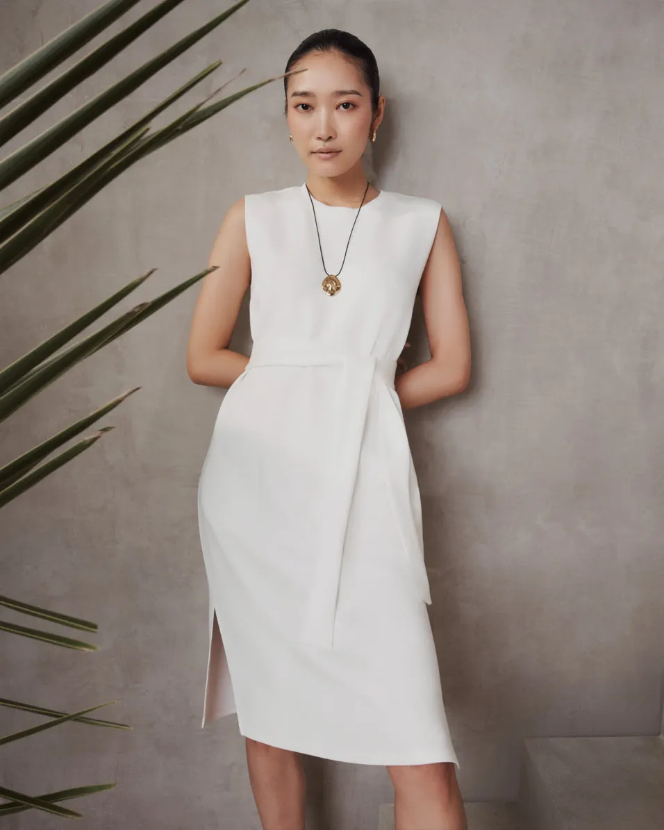 AirEssentials Tie-Waist Tank Dress