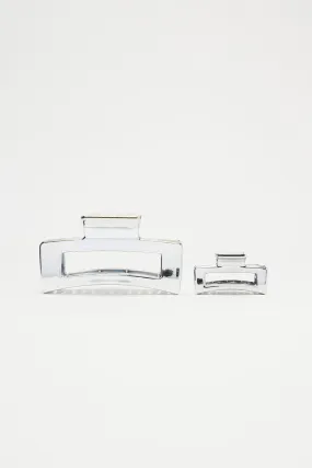 Always Noticed 2 Piece Claw Clip Set - Silver