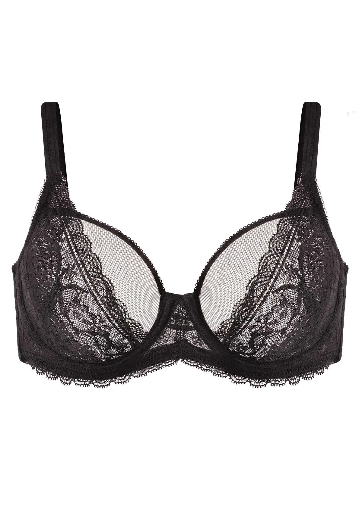 Anemone Unlined Dolphin Lace Underwire Bra