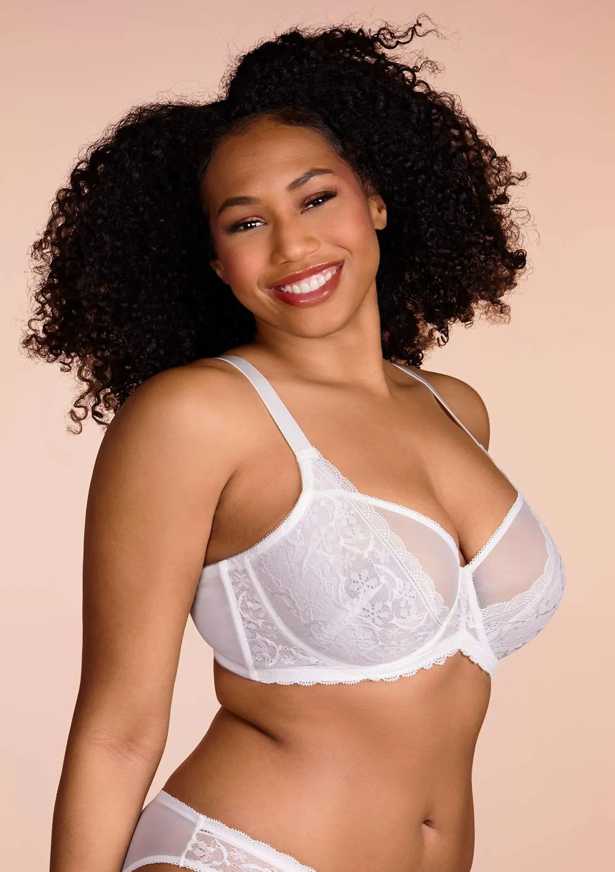 Anemone Unlined Dolphin Lace Underwire Bra