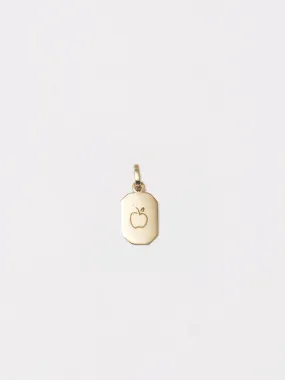 “Apple” Octagonal ID Pendant X Bianca Valle