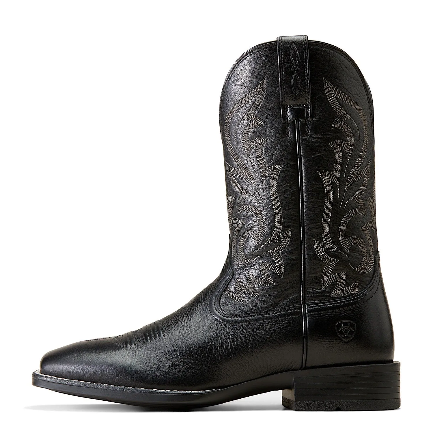 Ariat Mens Slim Zip Ultra Black Deertan