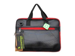 Back recycled rubber laptop sleeve