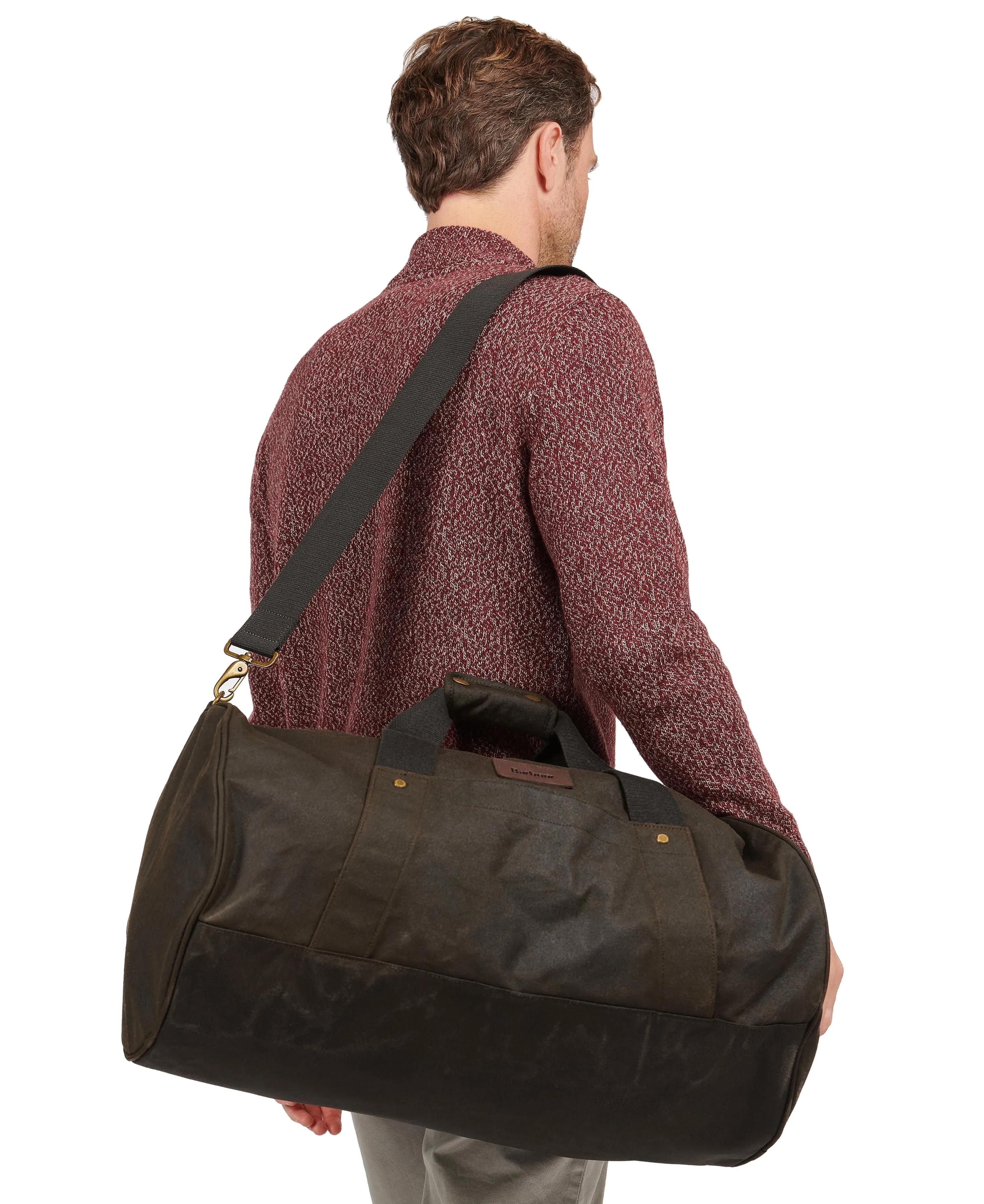 Barbour 'Explorer' Wax Duffle Bag