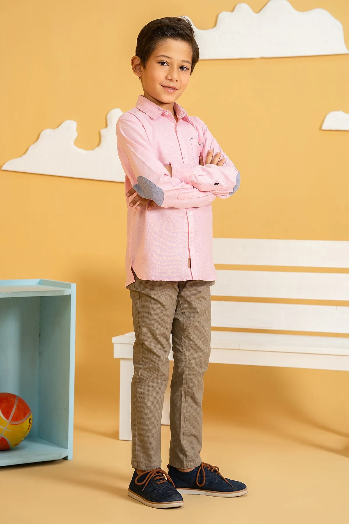 Boys NOUR Cotton Casual Shirt