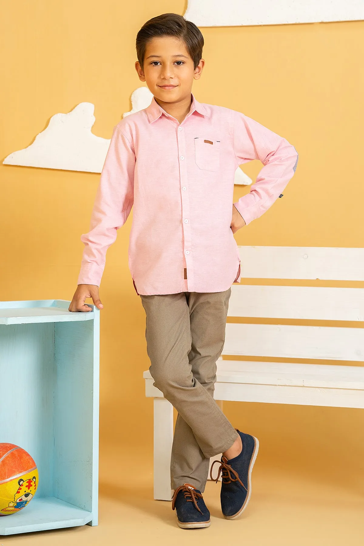 Boys NOUR Cotton Casual Shirt