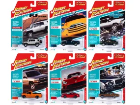 Classic Gold Collection 2022 Set A of 6 Cars Release 3 1/64 Diecast Model Cars by Johnny Lightning