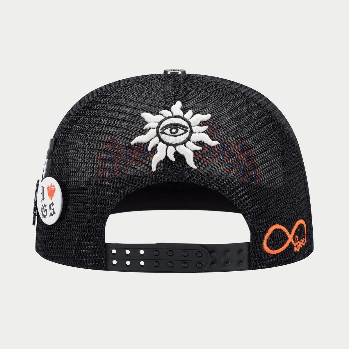 GODSPEED GS FOREVER TRUCKER HAT BLACK/METS BLUE