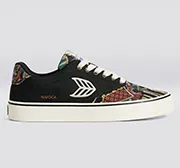 Hokusai NAIOCA Warrior Print Canvas Sneaker Women