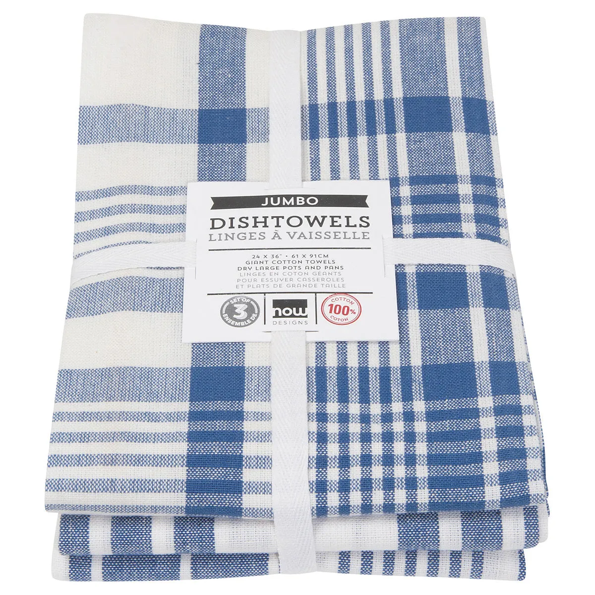 Jumbo Dishtowels - Set of Three