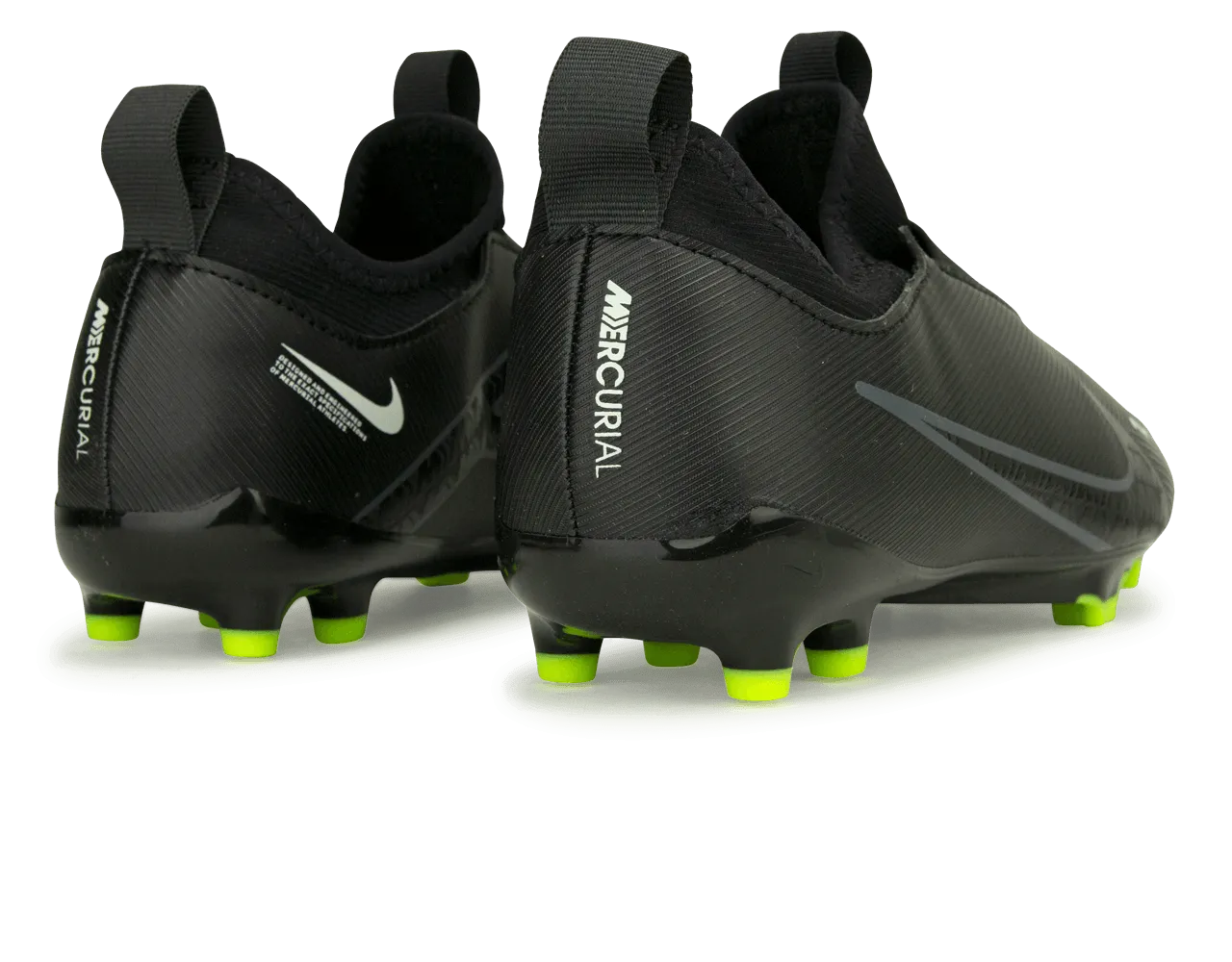 Nike Kids Zoom Mercurial Vapor 15 Academy FG/MG Black/Grey