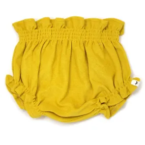 oh baby! Cotton Terry High Waisted Tushie  - Dijon Sun