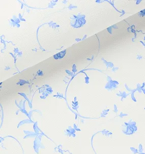 Paperweave Wallpaper - Blue Botanical