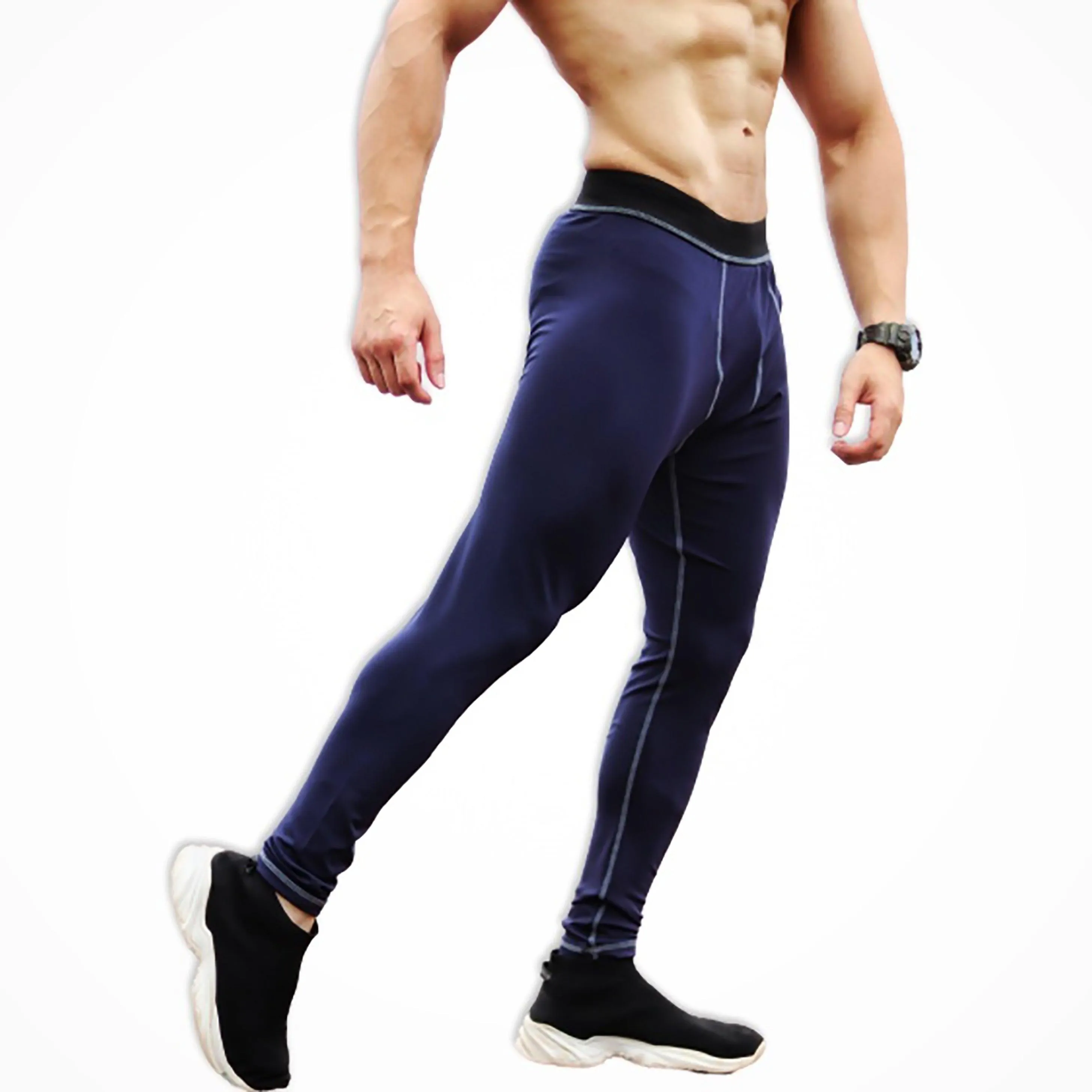 Professional Compression Bottoms- Oxford Blue