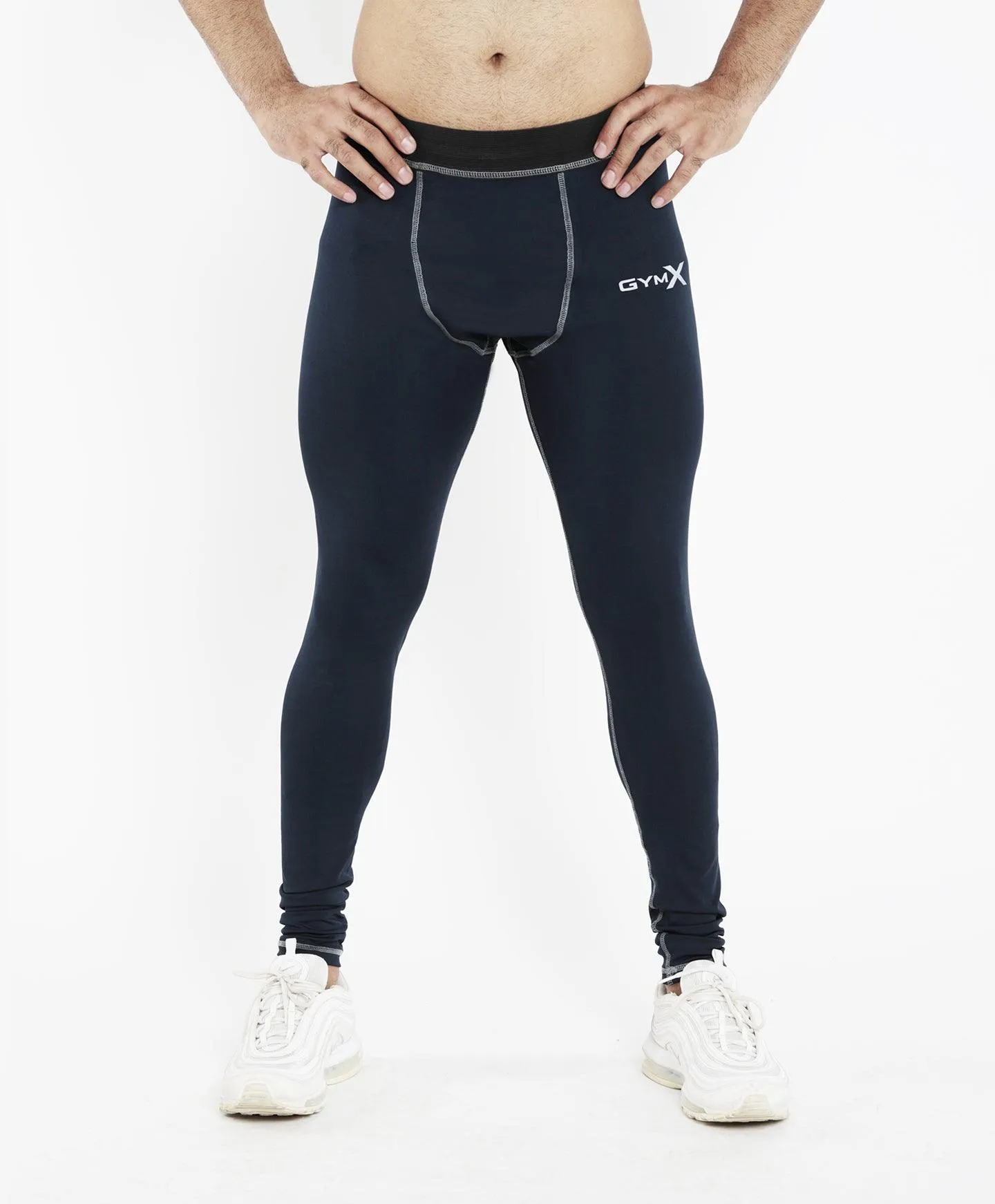 Professional Compression Bottoms- Oxford Blue