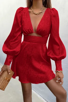 Rosalie Mini Dress - Red