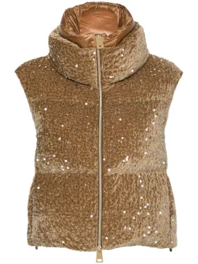 SEQUINED GILET