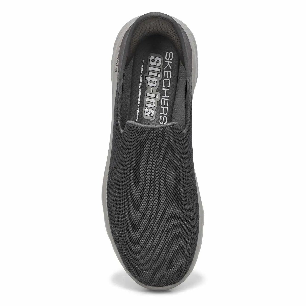 'Skechers' Men's Slip-ins: GO WALK Flex-No Hands - Dark Grey