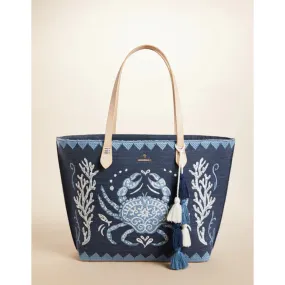 Spartina Fiesta Tote - Hamilton Crab