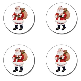 TOSS DESIGNS | Santa Ceramic Coaster Set