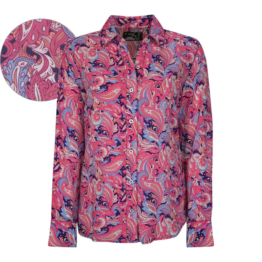 Women's Pure Western Ambrosia Print Shirt