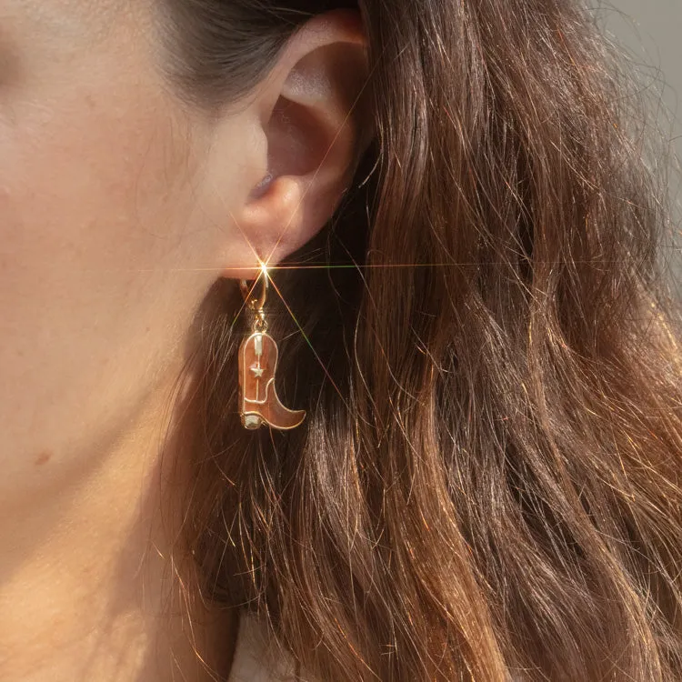 Yee Haw Cowgirl Earrings