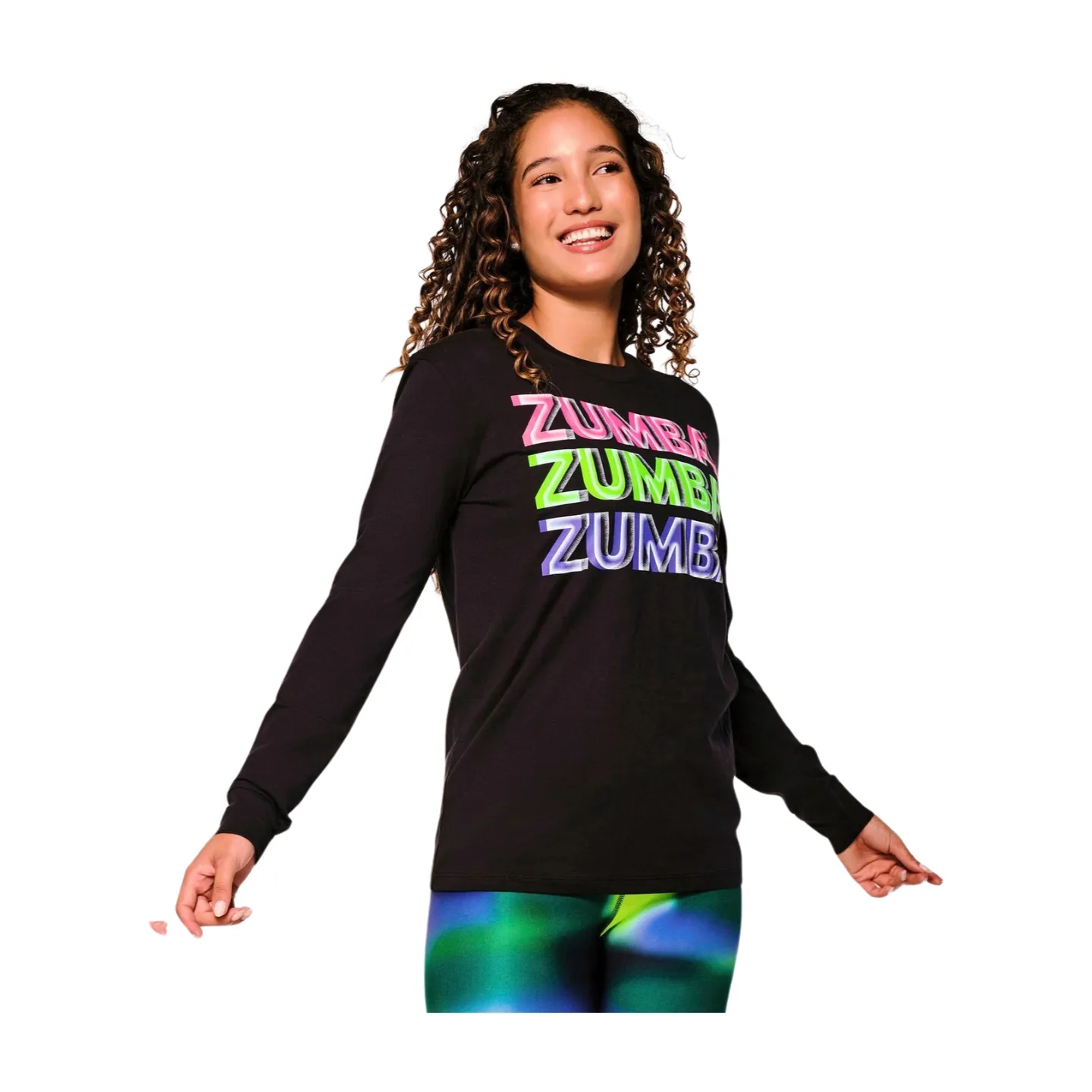 Zumba Glow Long Sleeve Tee