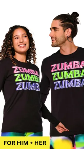 Zumba Glow Long Sleeve Tee